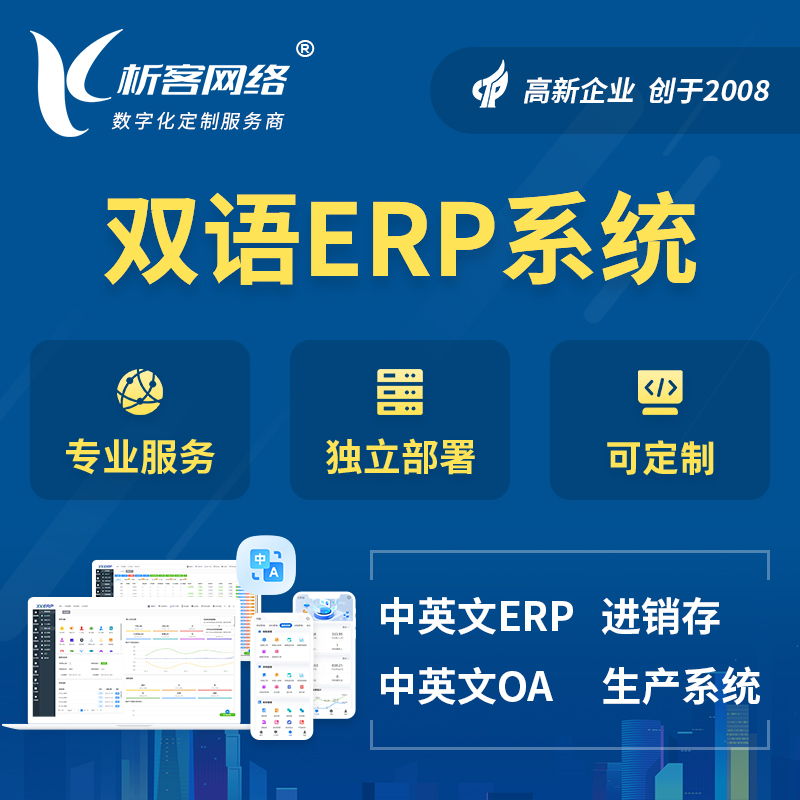 沈阳双语ERP系统